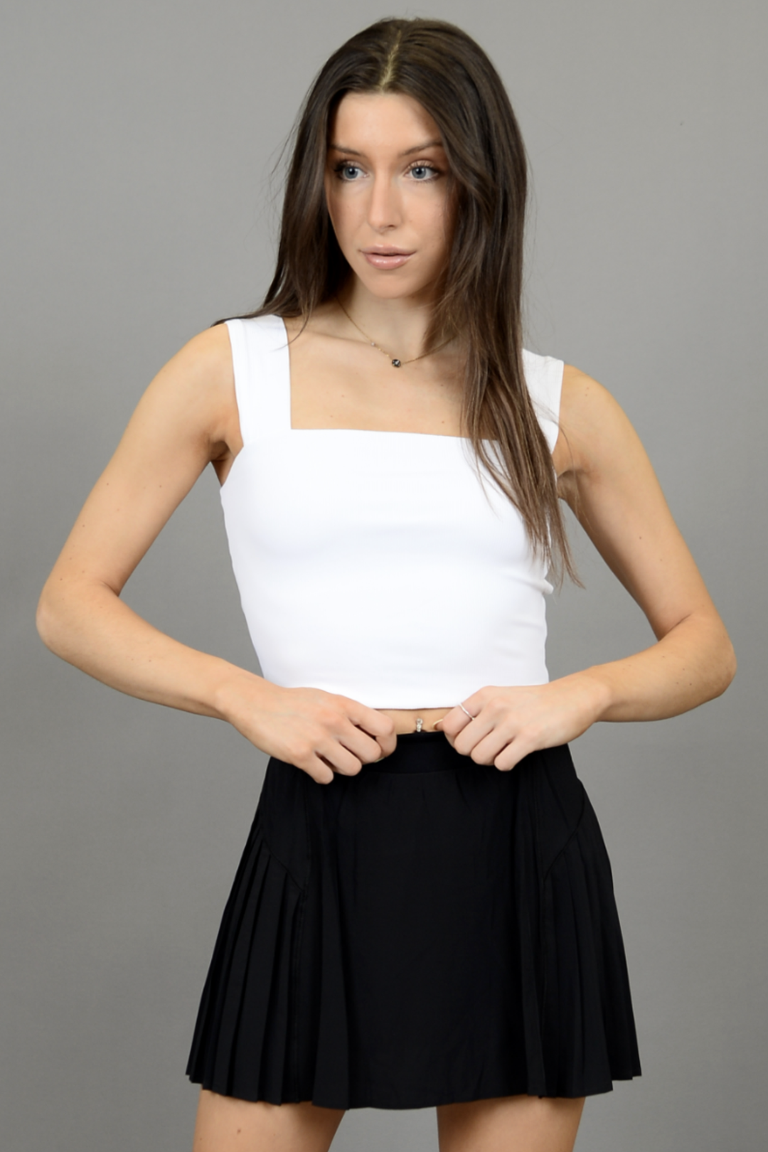 Clare Second Skin Ribbed Crop