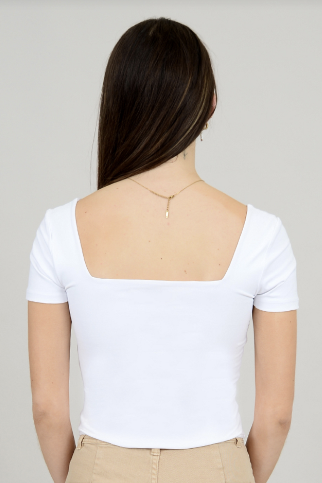 Second Skin | Stacey Square Neck Top