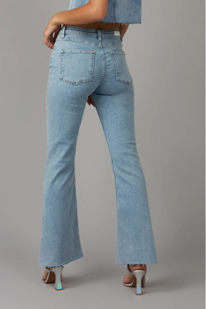 ALICE-TD | High Rise Flare Jeans