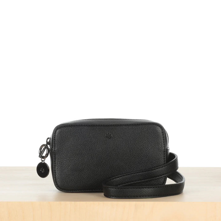ELA Micro Belt Bag | Black Pebble