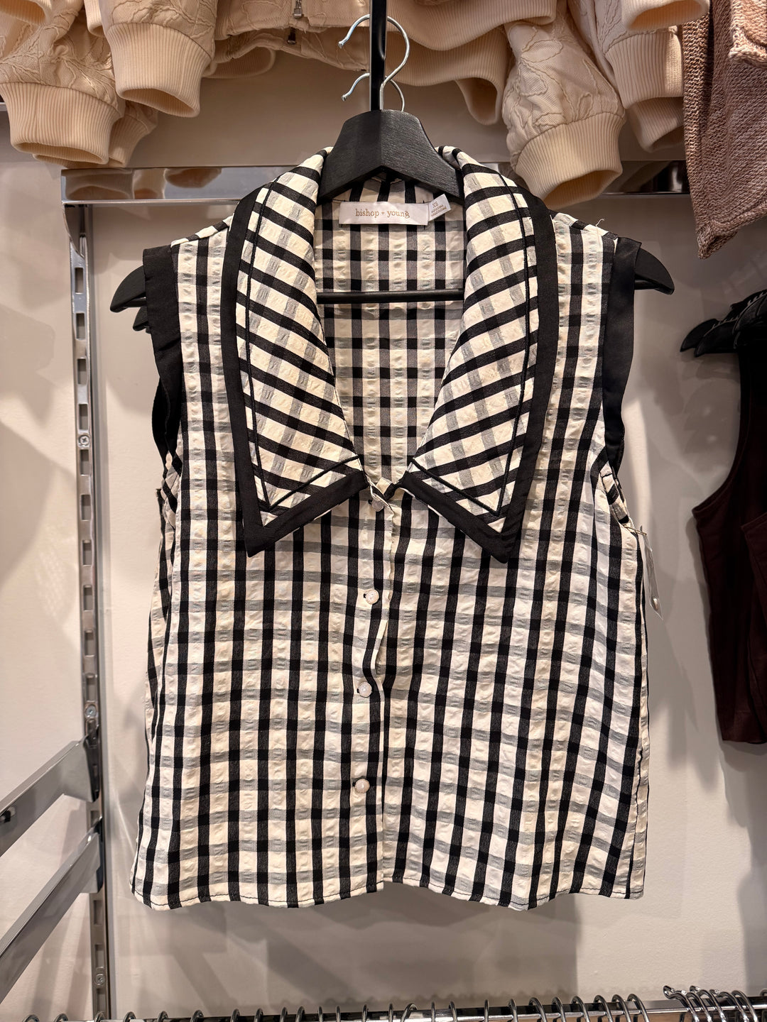 Essex Gingham Top