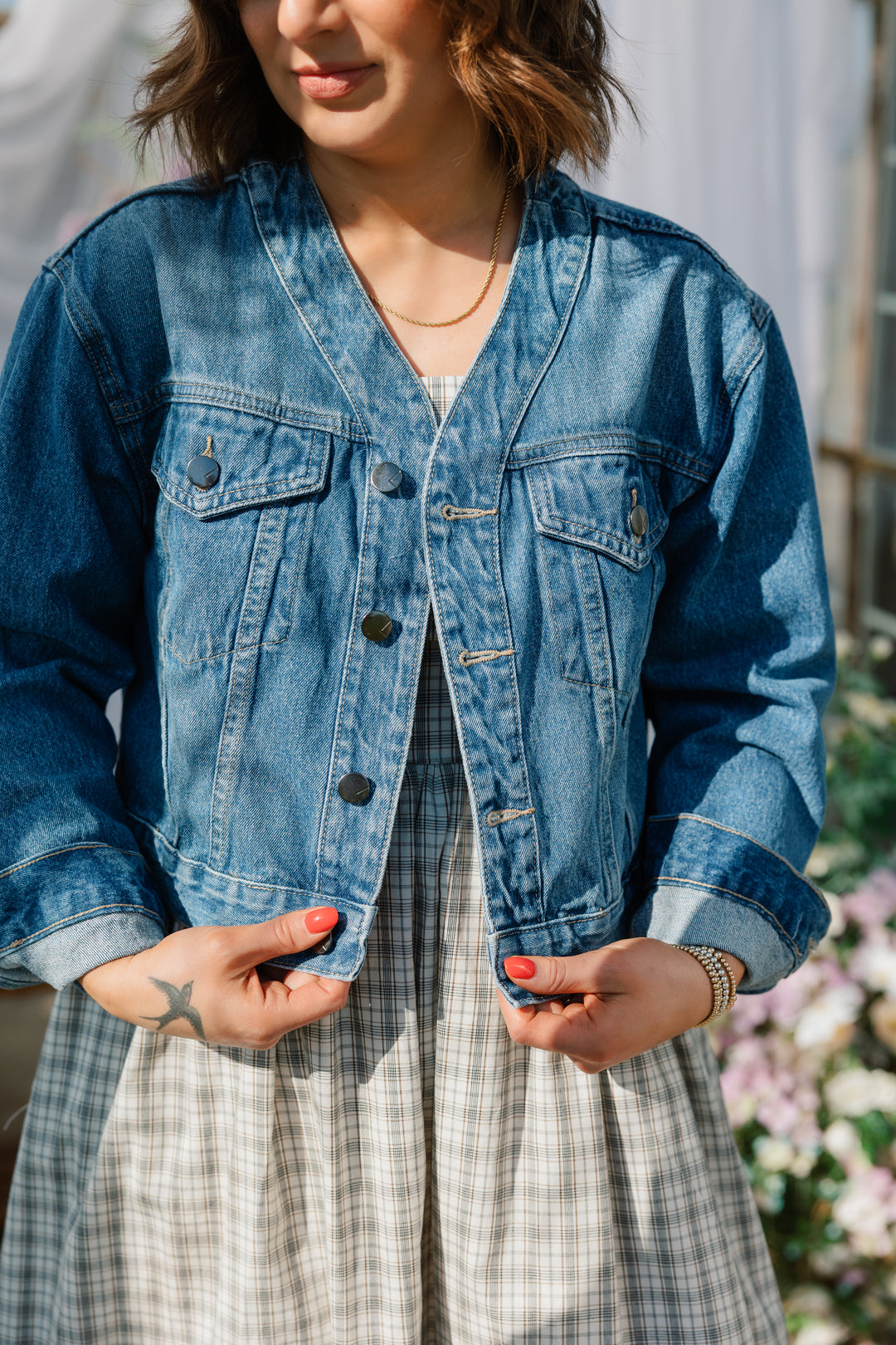Laurelgrove Dress | Black + Brown Plaid