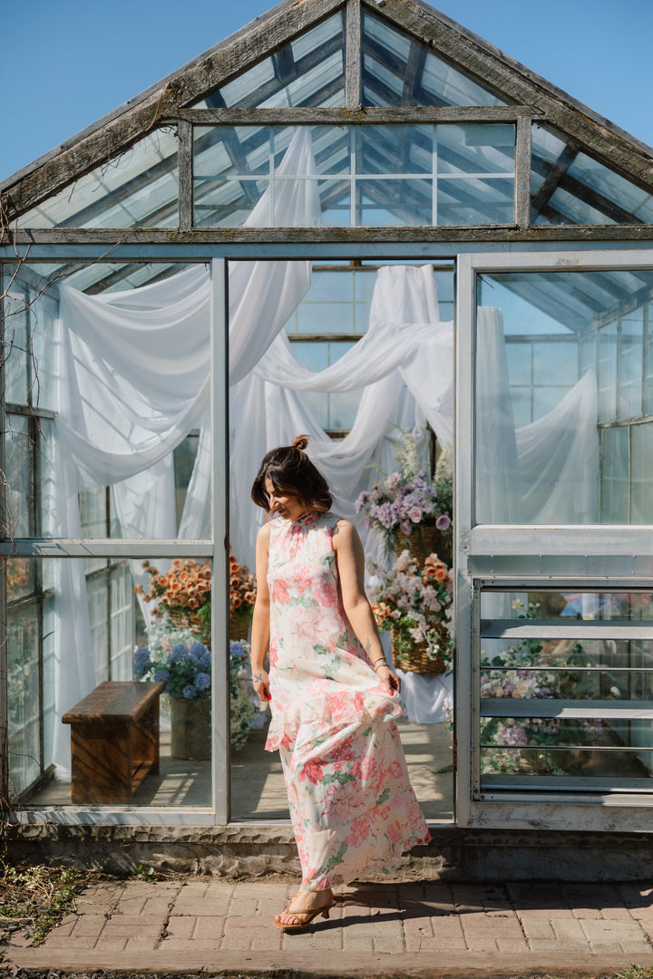 Sanna Halter Maxi Dress