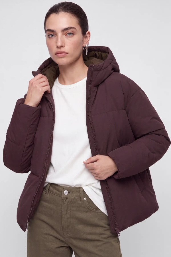 Galaxy Puffer Jacket | Fudge