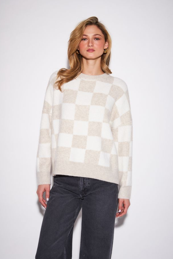 Hugo | Mellow Check Pullover