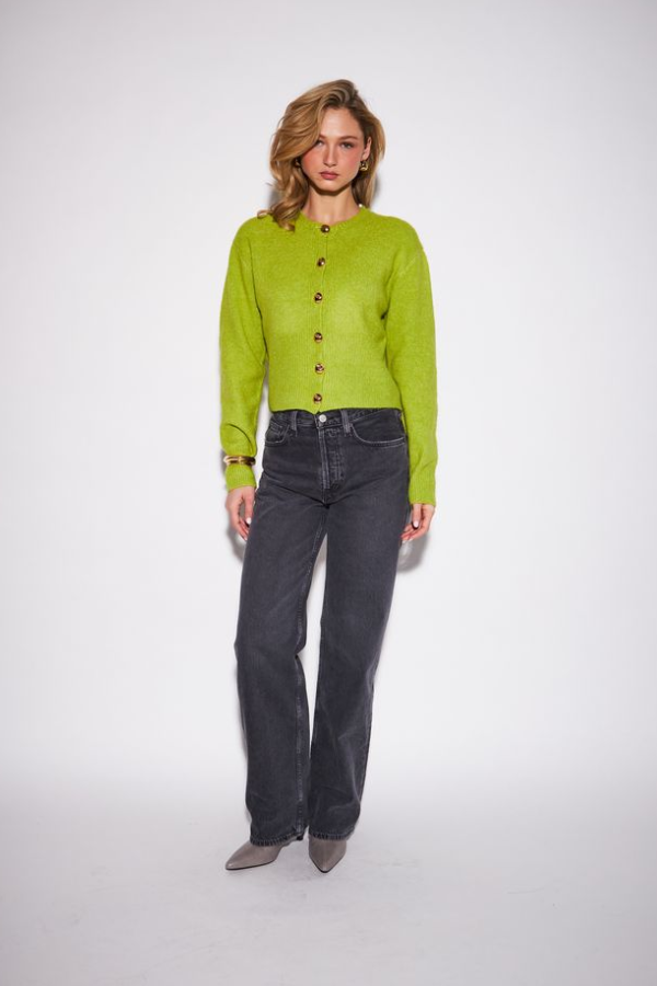 Savannah Chartreuse Cardi
