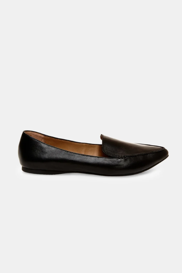 Feather Loafer | Black Leather
