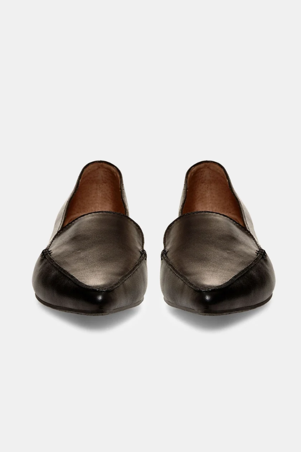 Feather Loafer | Black Leather