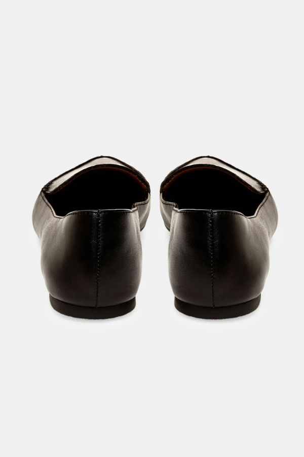 Feather Loafer | Black Leather