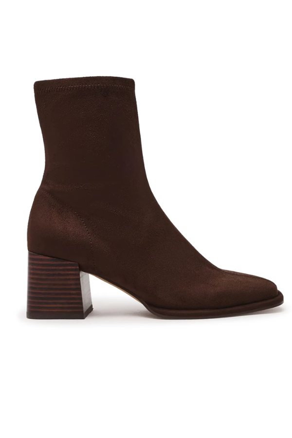Pammy Chocolate Suede Boot