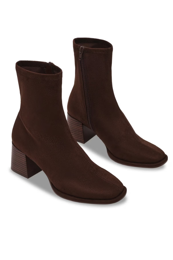 Pammy Chocolate Suede Boot