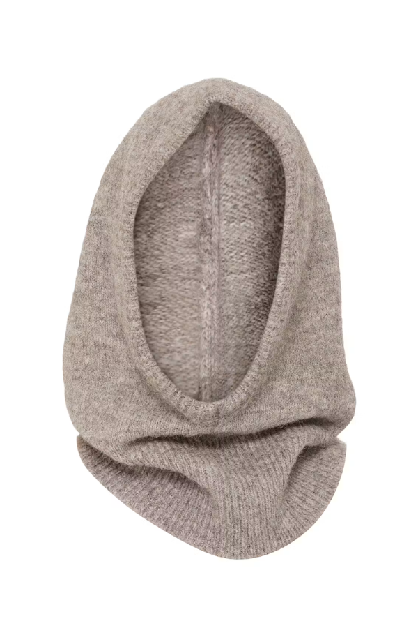 Wool Blend Balaclava | Driftwood