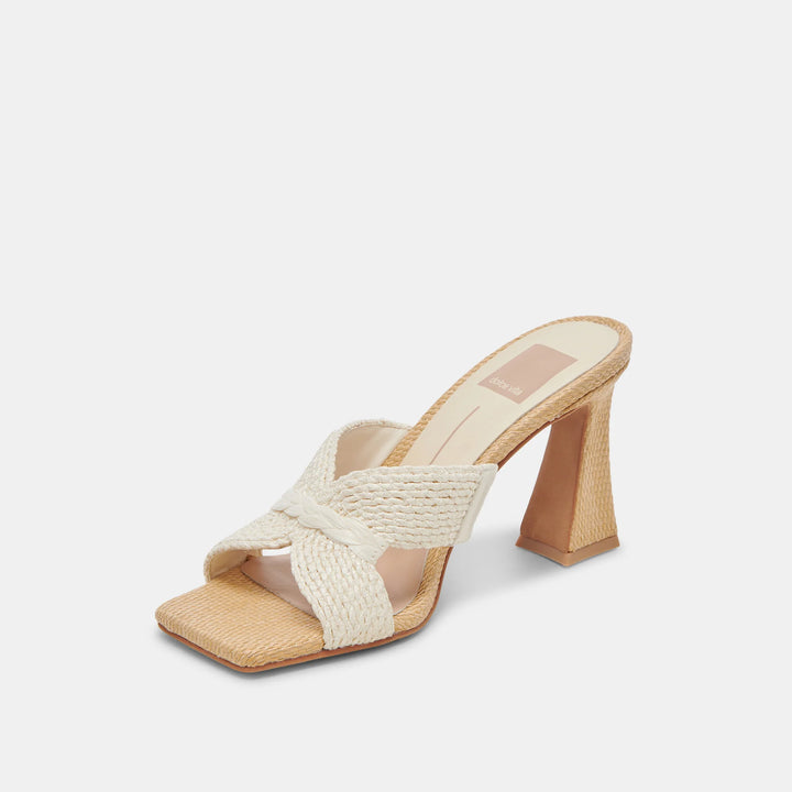 Dolce Vita Nitro | White Raffia