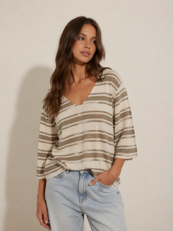 Frimani Knit Tee | Savannah