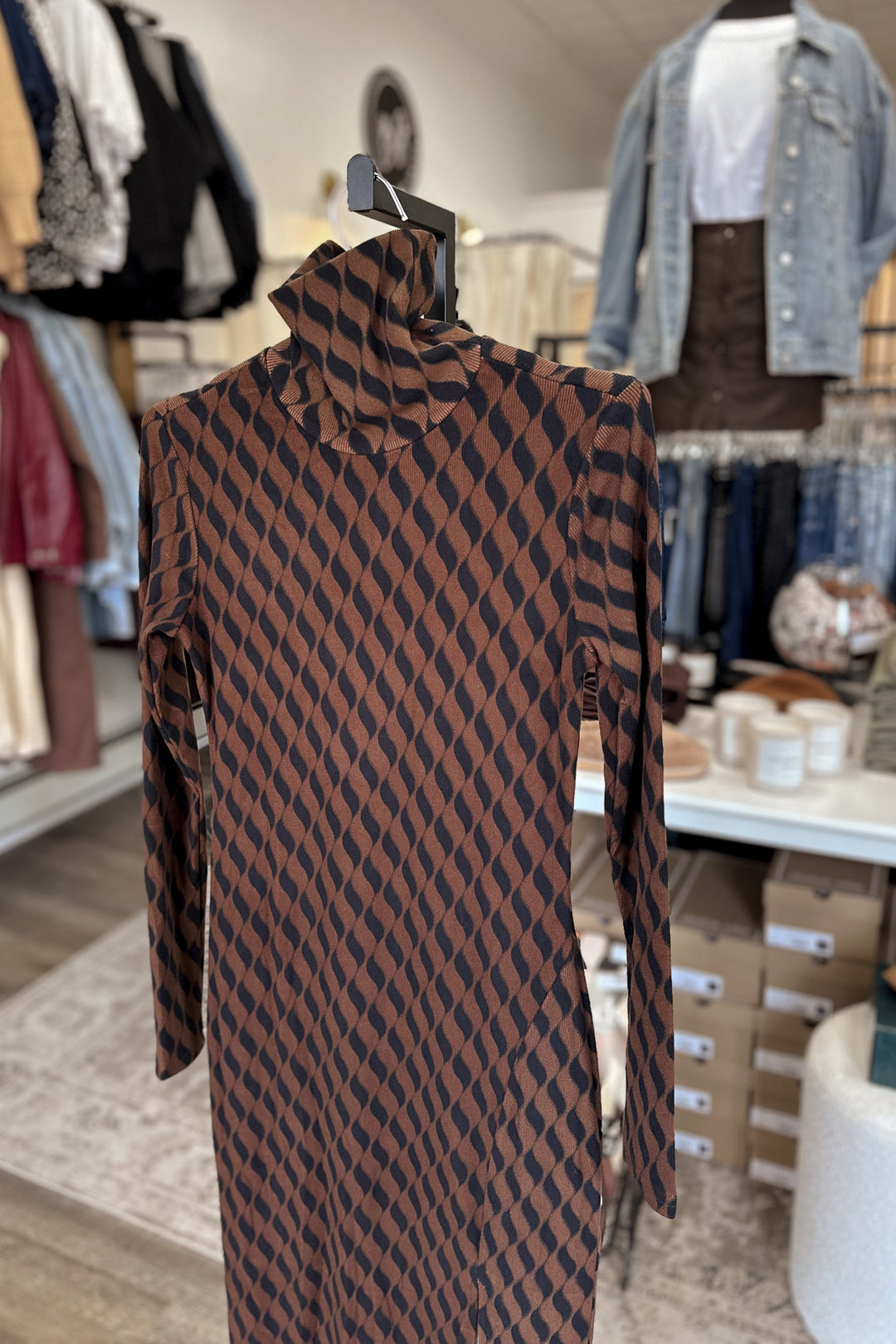 Samba Sweater Dress | Brown