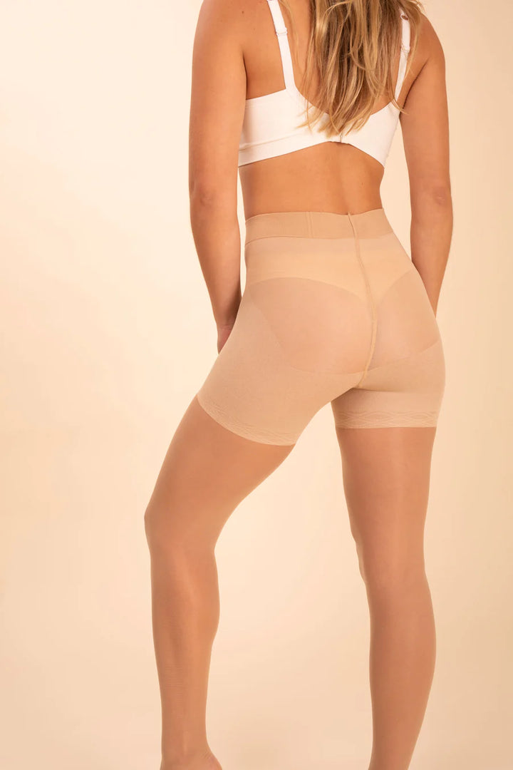 THREADS Sheer Contour Tights | Ivory