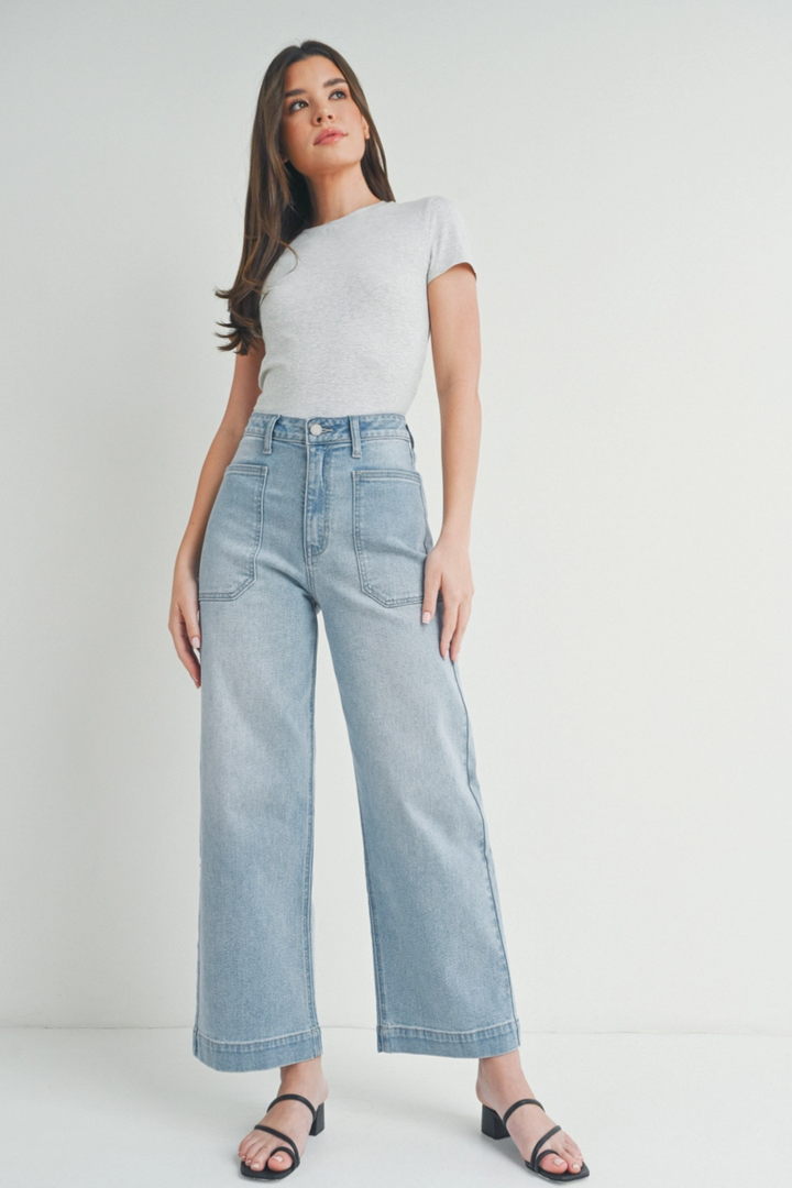 Eve Wide Leg Utility Pants