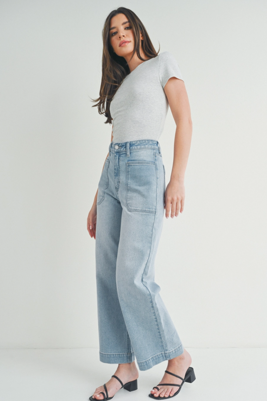 Eve Wide Leg Utility Pants