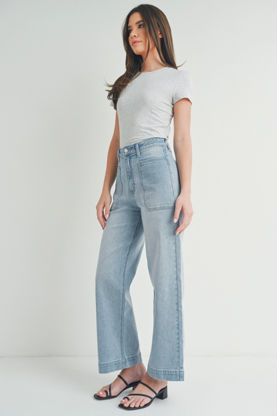 Eve Wide Leg Utility Pants