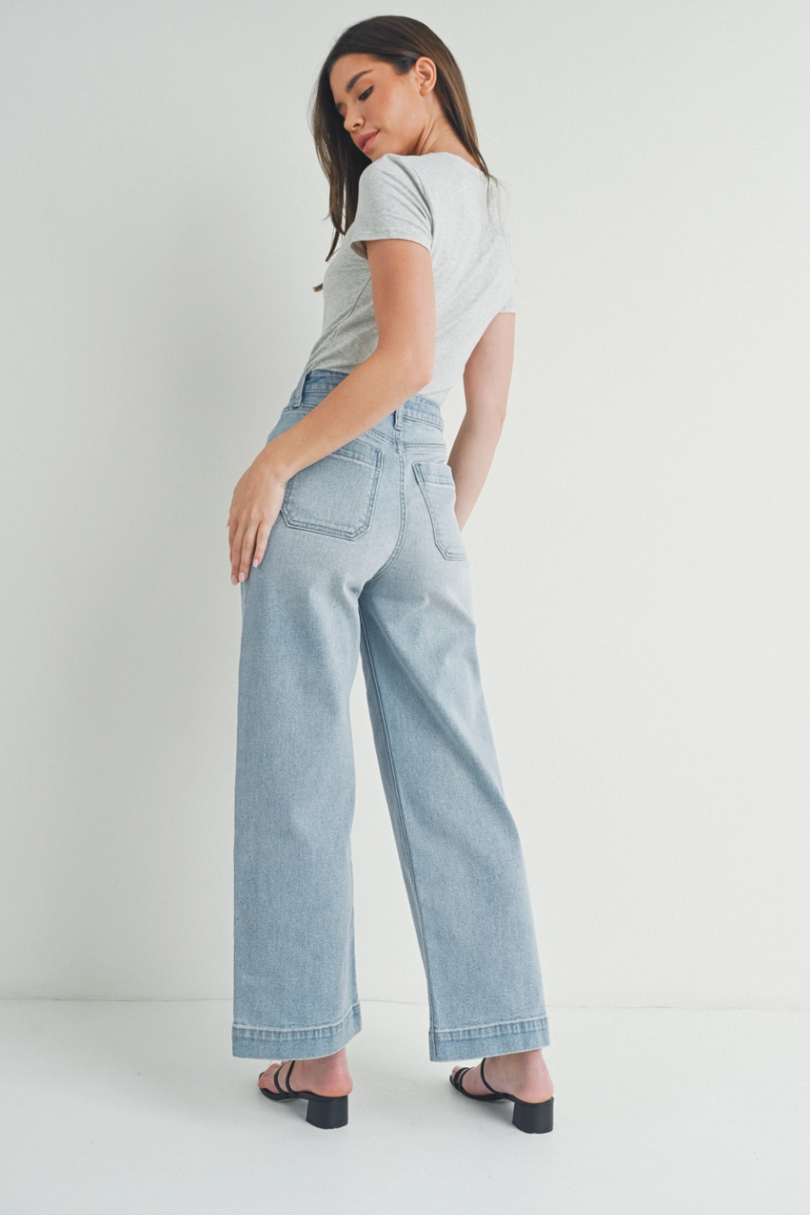 Eve Wide Leg Utility Pants