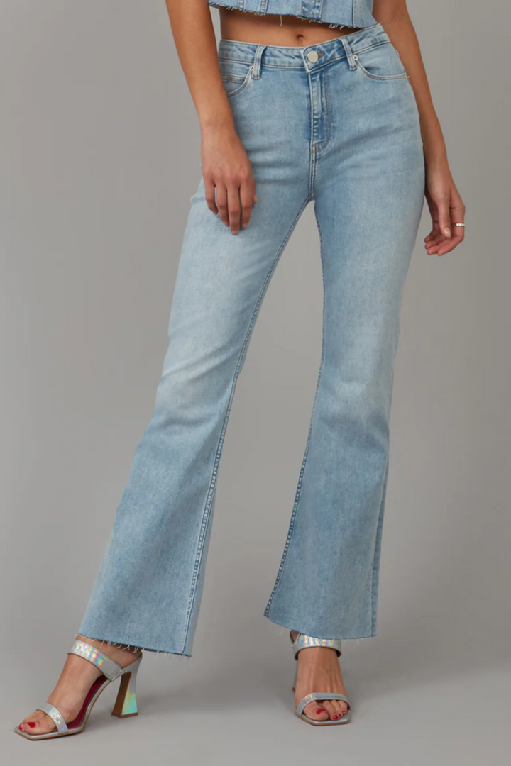 ALICE-TD | High Rise Flare Jeans