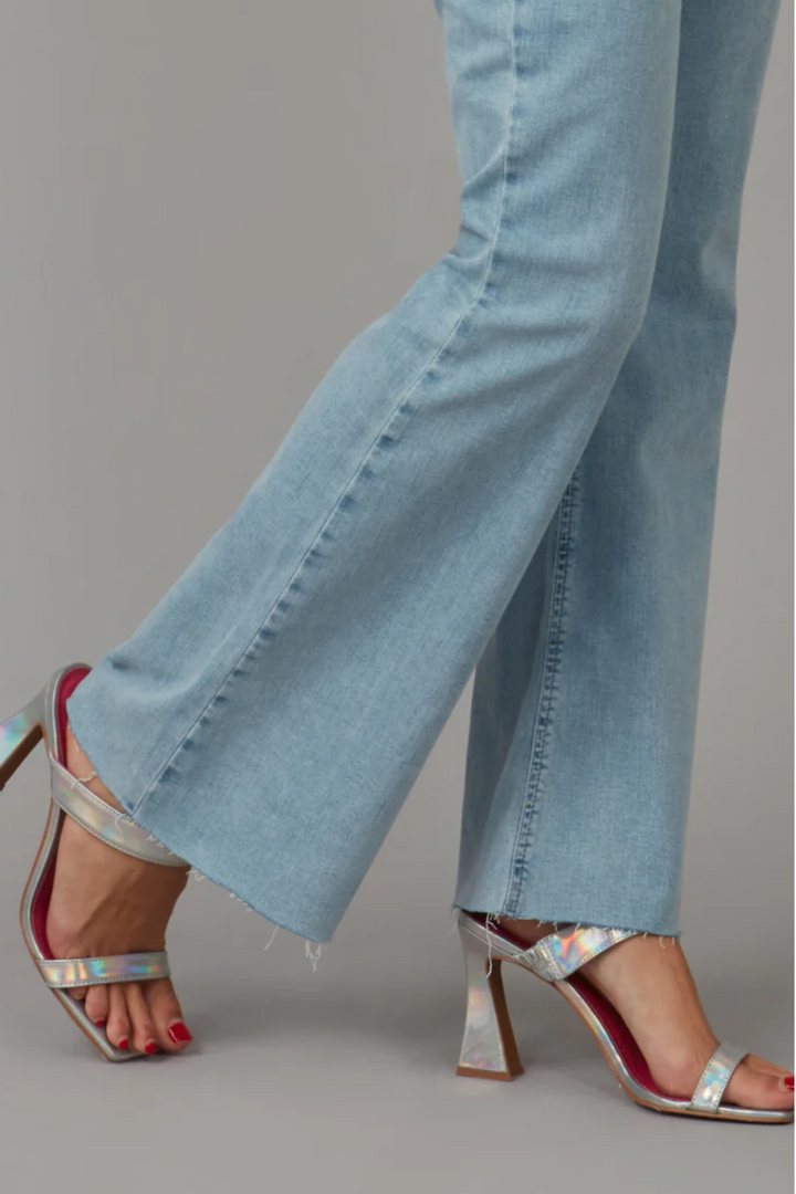 ALICE-TD | High Rise Flare Jeans