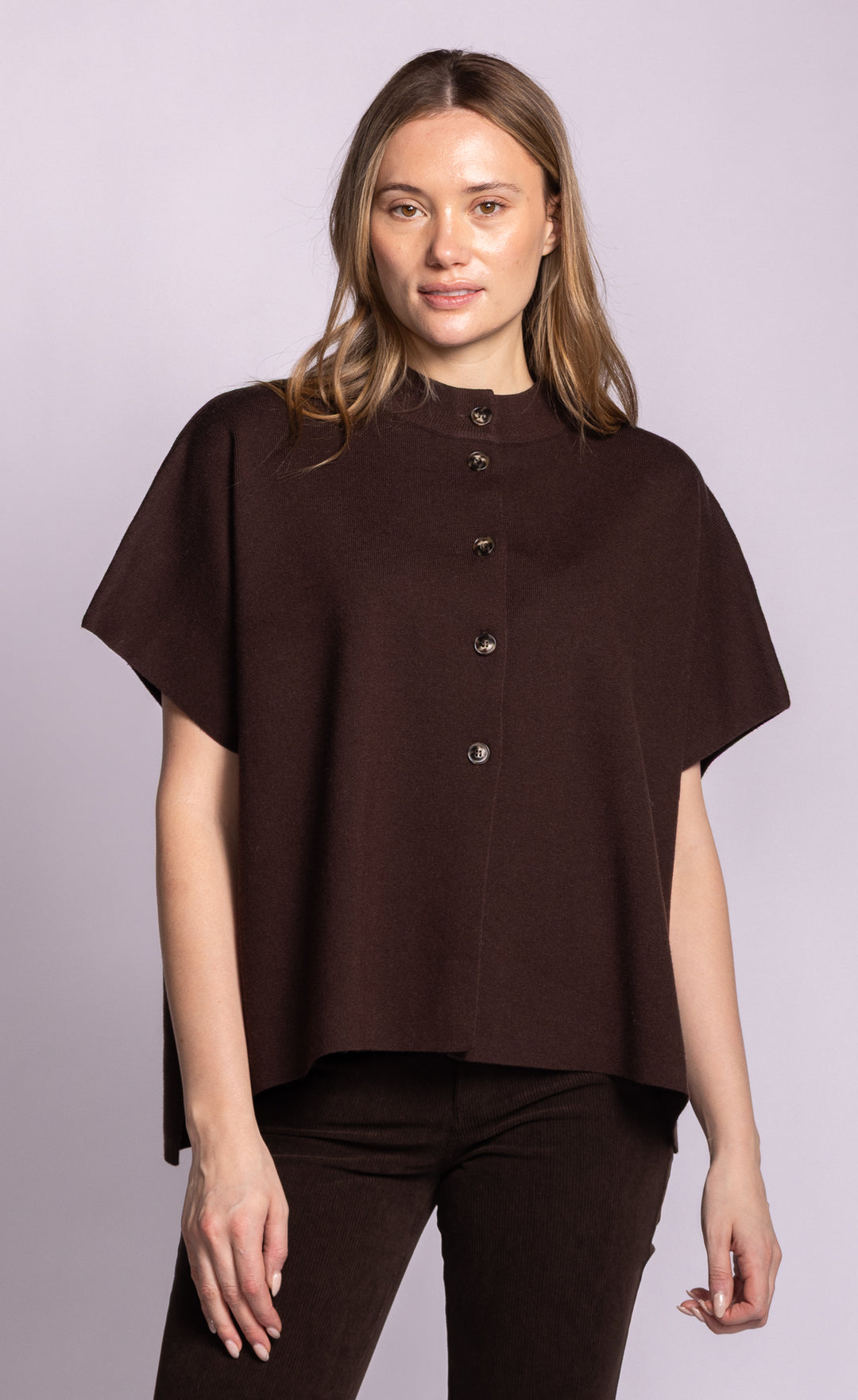 The Melrose Cardigan | Chocolate