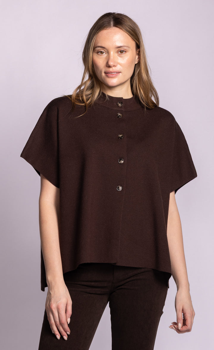The Melrose Cardigan | Chocolate