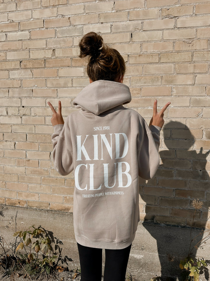 "Kind Club" Kids Big Sister Hoodie | OYSTER