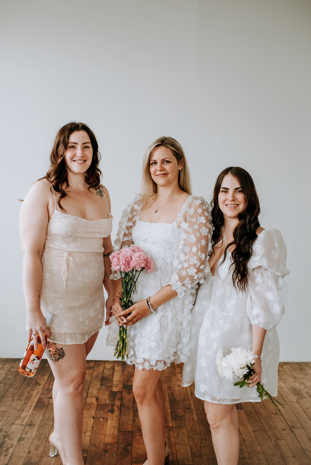 Monochrome Floral Dress