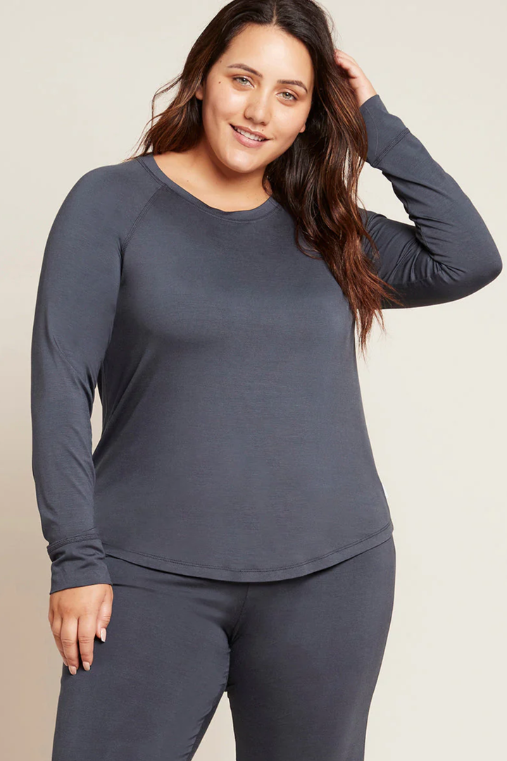 Goodnight Raglan Sleep Top | Storm