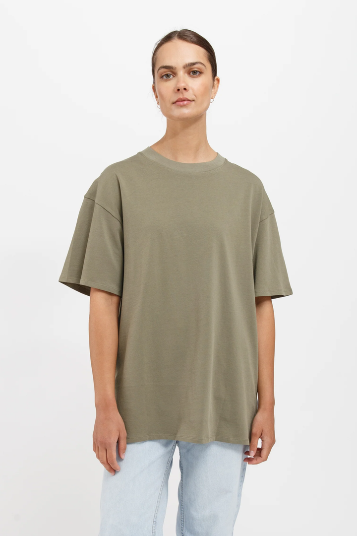 Oversized Boxy Tee | Olive