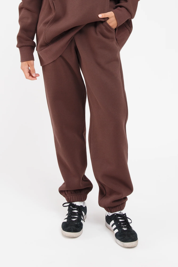 Oversized Jogger | Chocolate