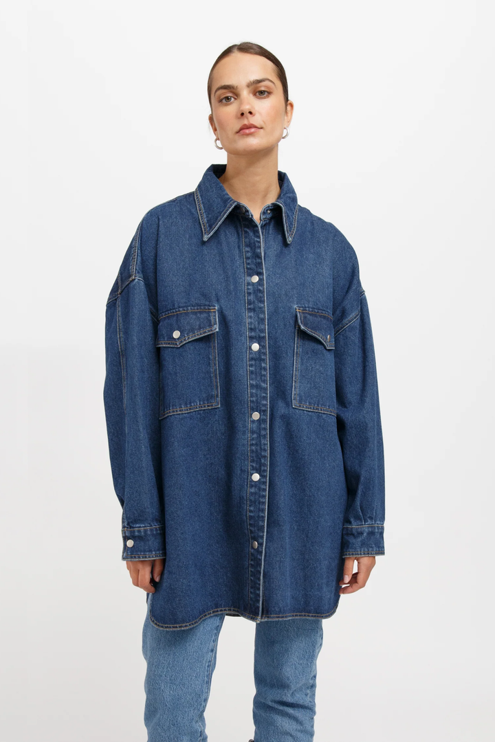 The Shania Denim Jacket | Indigo