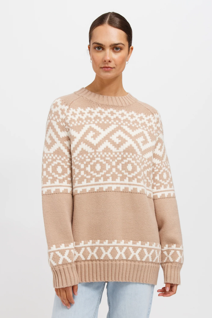 Fair Isle Knit Sweater