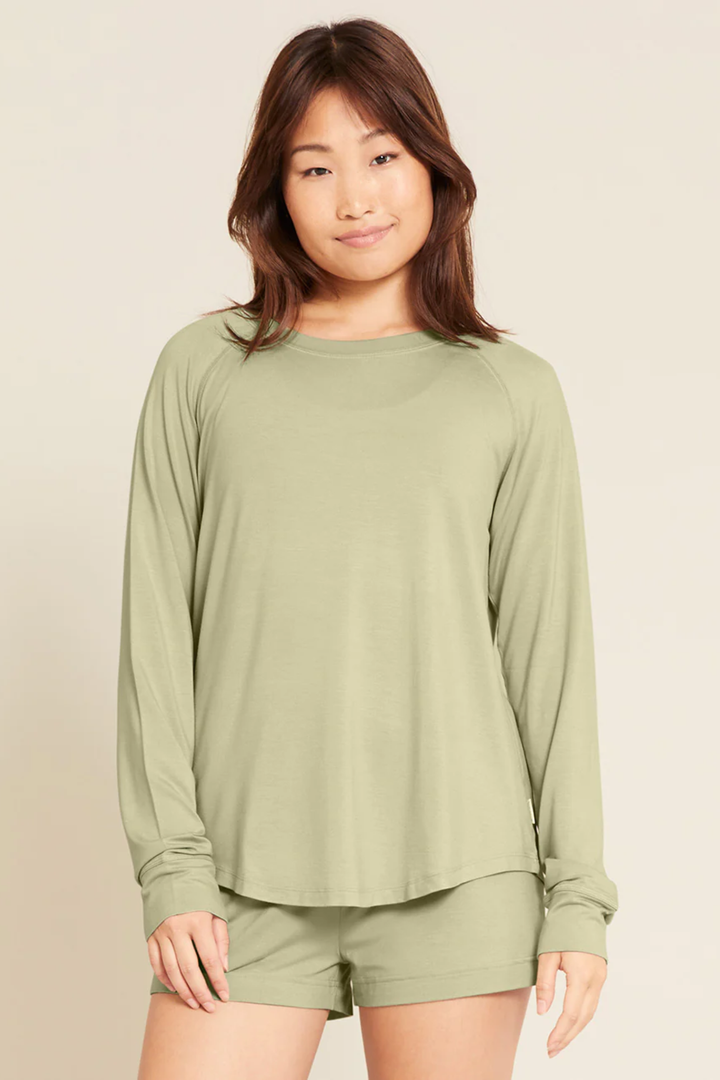 Goodnight Raglan Sleep Top | Sage