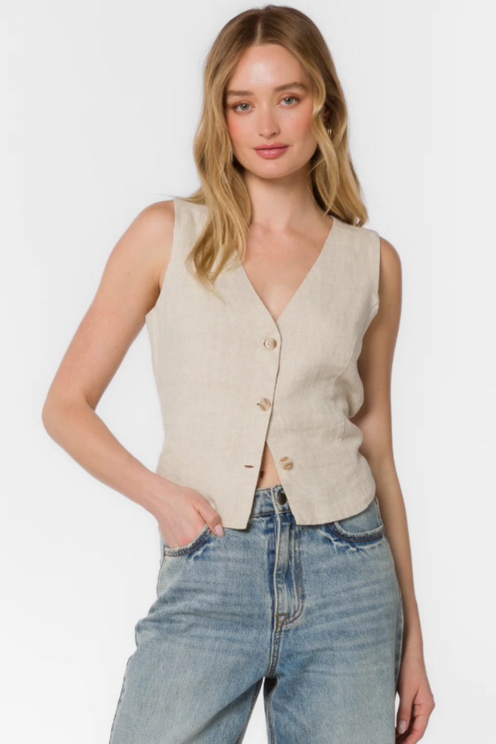 DELLIS IVORY VEST