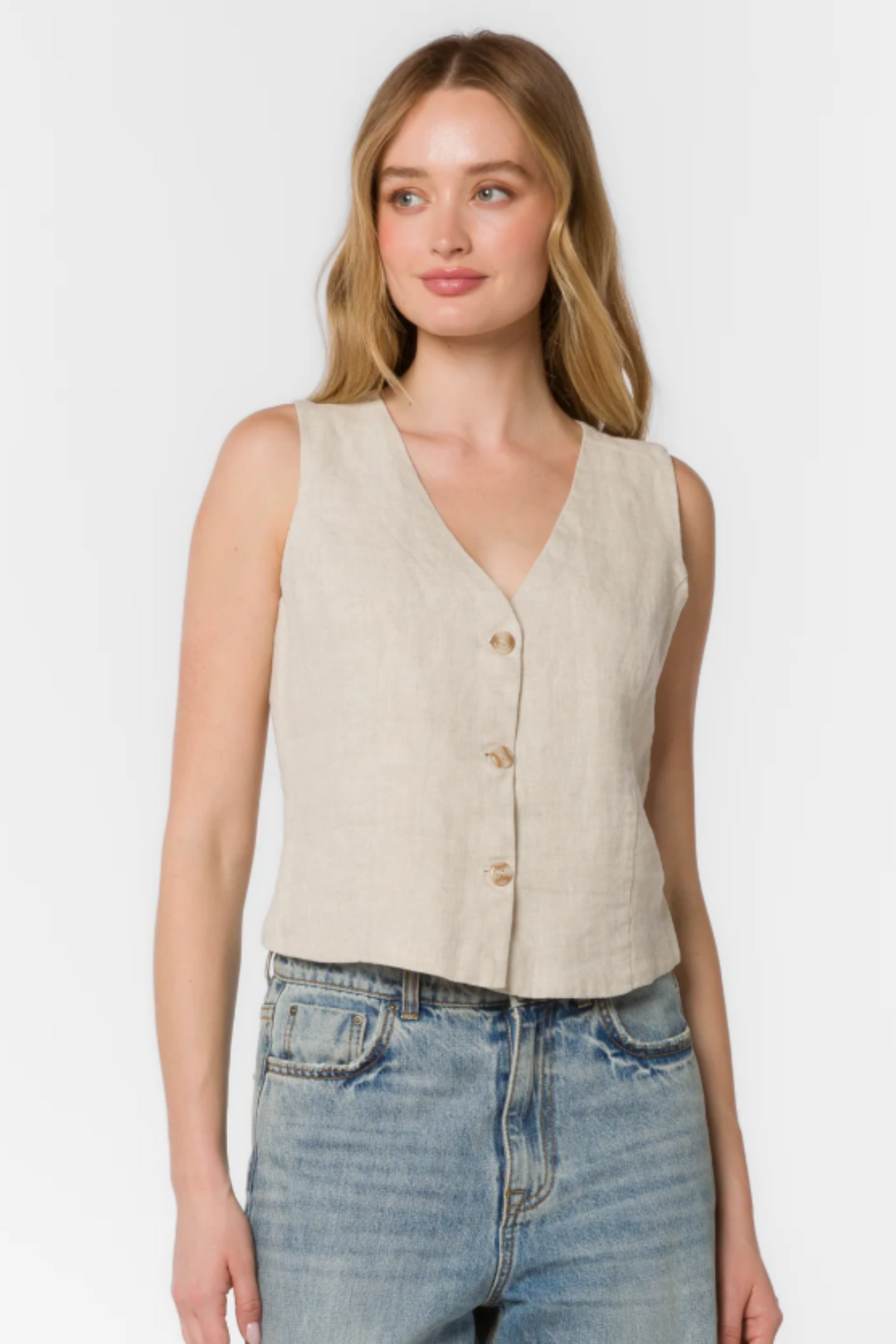 DELLIS IVORY VEST