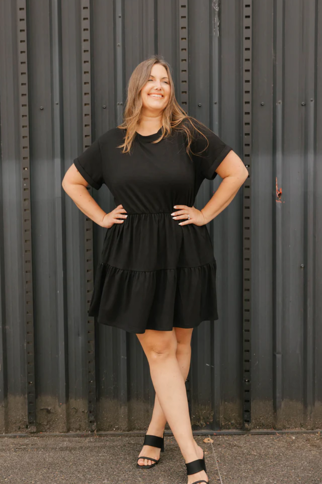 JACKIE MINI DRESS | MIDNIGHT BLACK