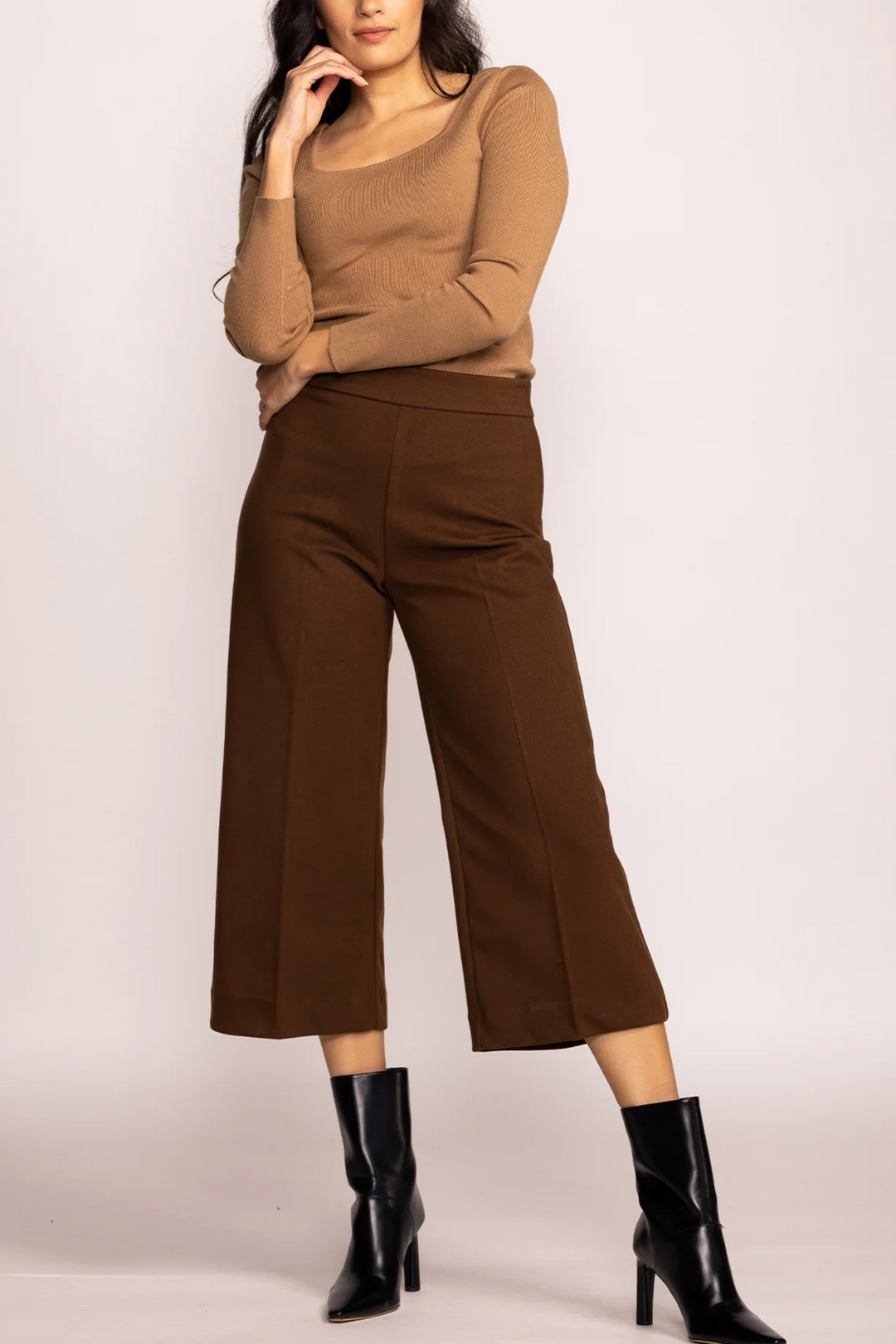 The Nadia Pants | Brown