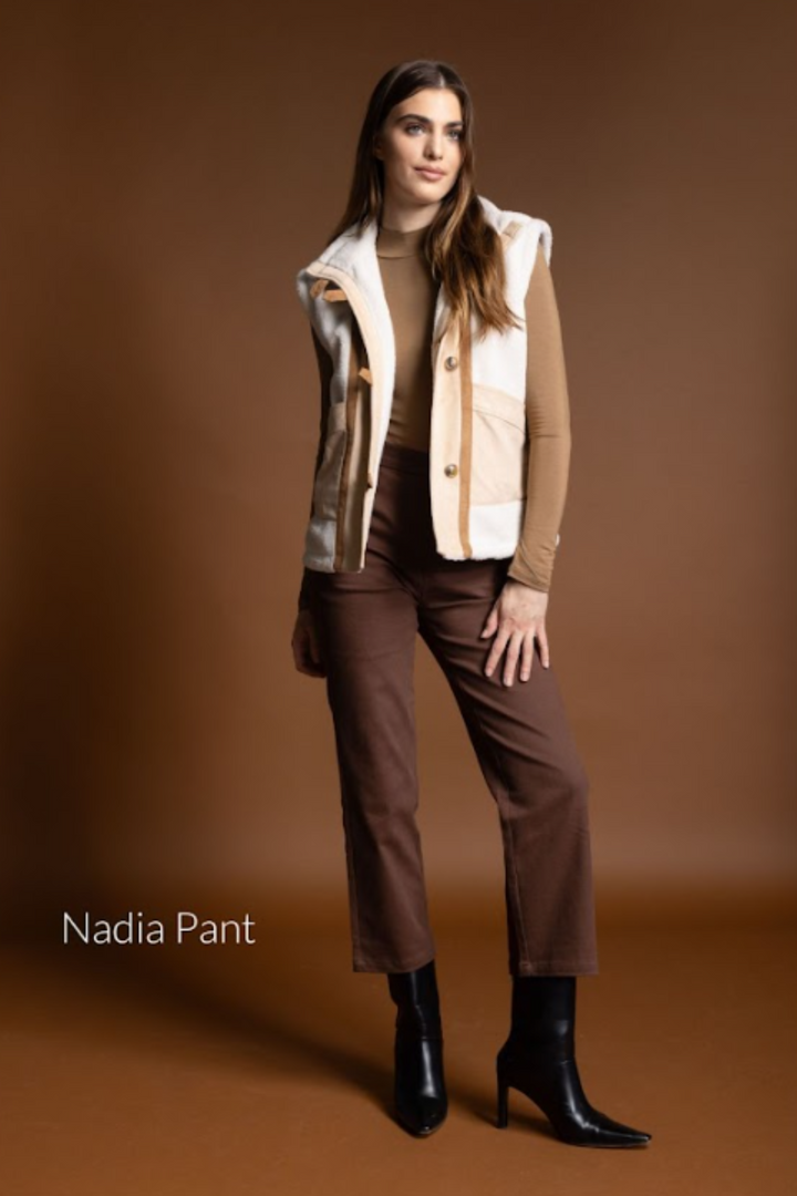 The Nadia Pants | Brown