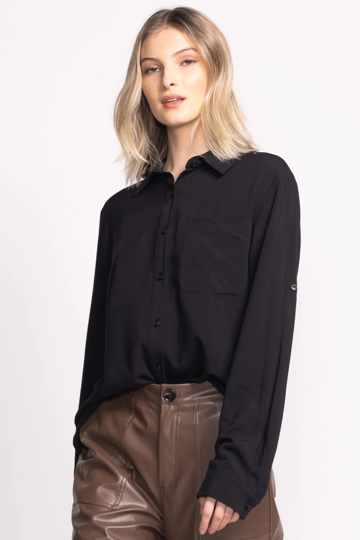 The Banks Button Up | Black