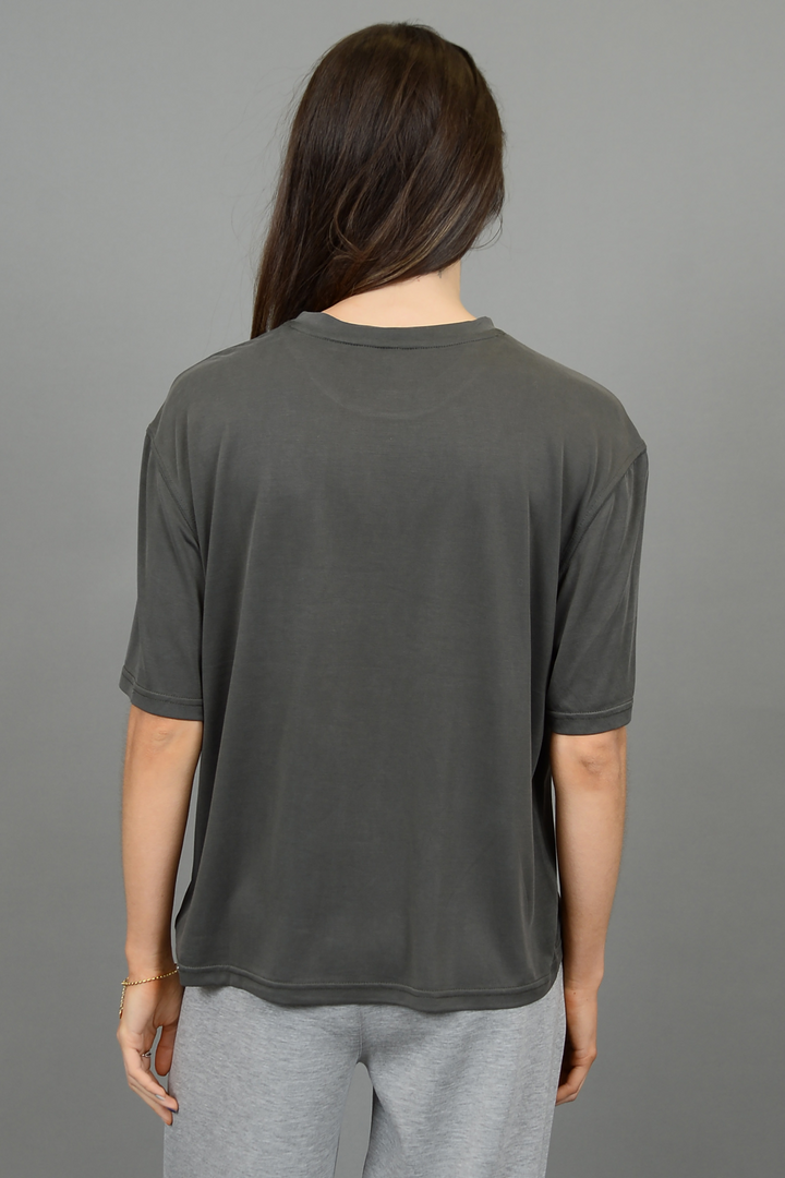 Modal Jersey Short Sleeve Tee | Dark Ivy