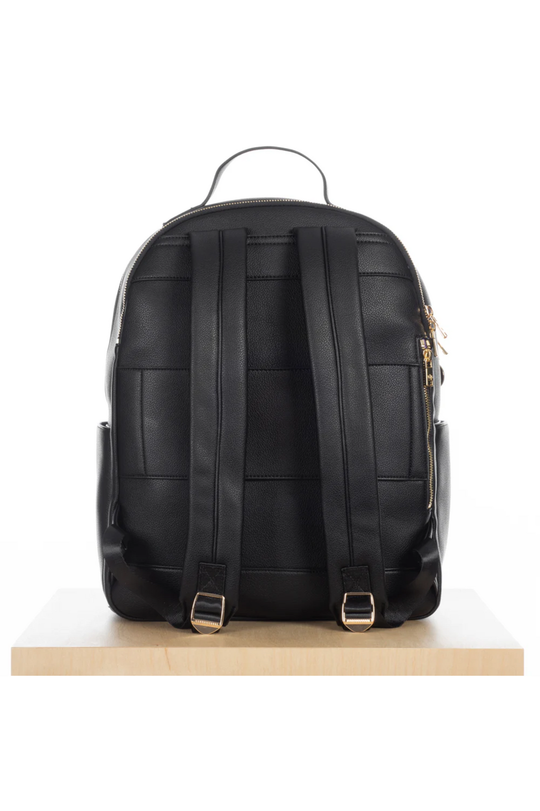 Vegan Leather Backpack | Black