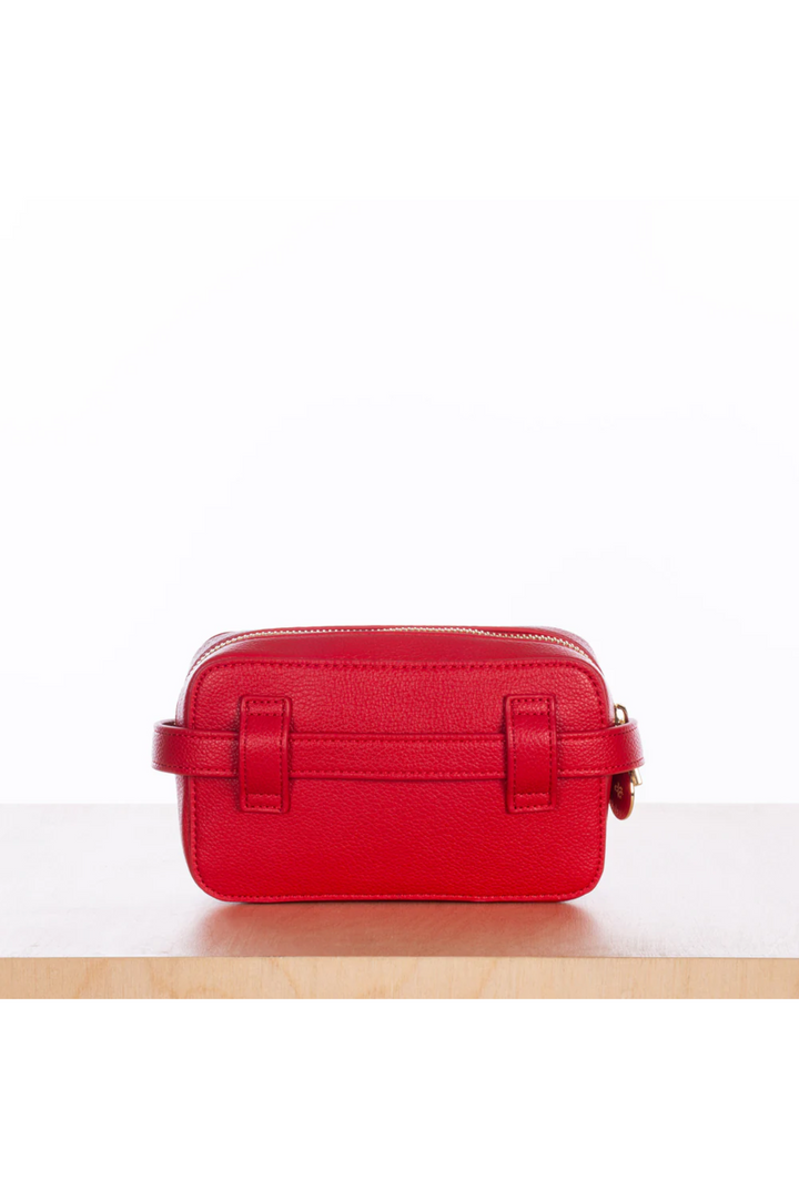 Micro Belt Bag | Red Pebble