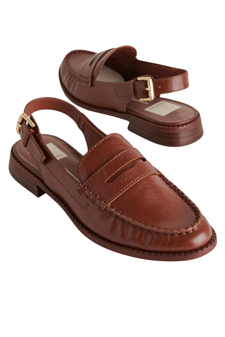 Hardi | Brown Crinkle Patent