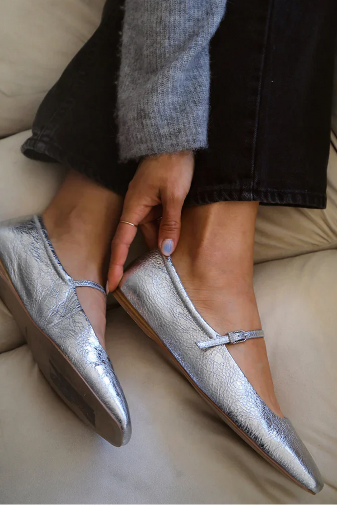 Reyes Silver Distressed – By Grace