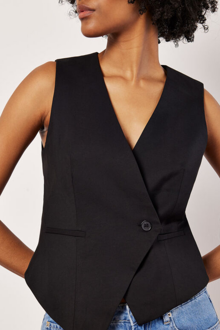 Asymmetric Tailored Waistcoat