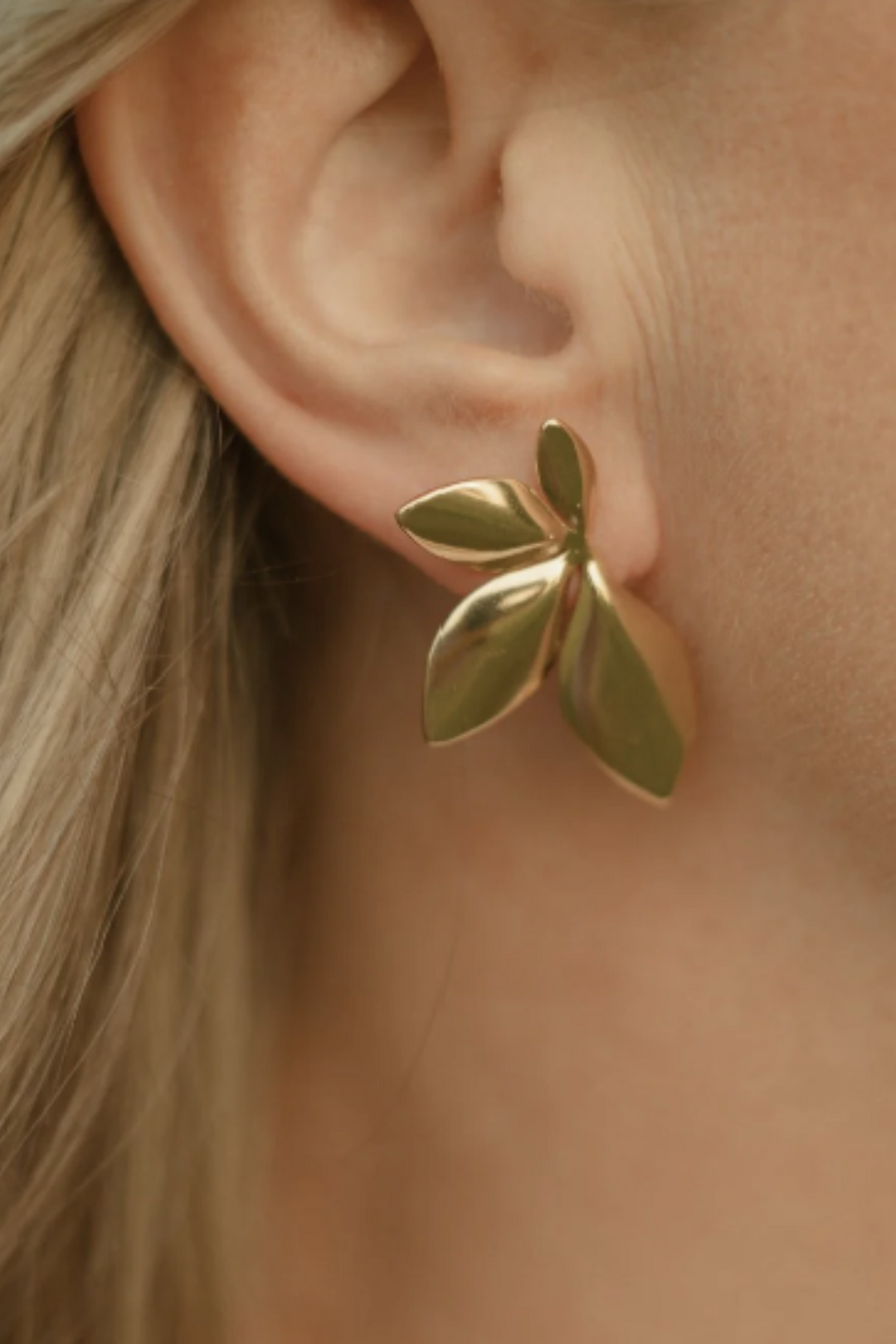 Lily Leaf Earrings