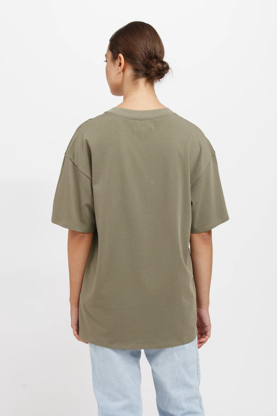 Oversized Boxy Tee | Olive